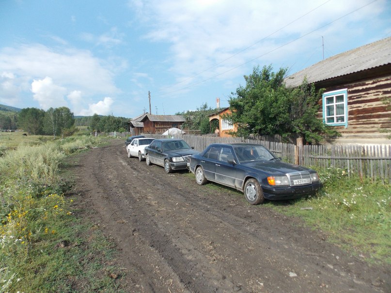 Барнаульский Мерсоклуб в Чарышском районе