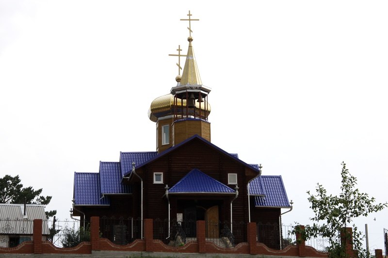 Казачья подкова Алтая - храм в Змеиногорске 